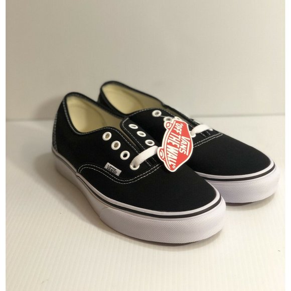 Vans Other - Vans Authentic Men Women Canvas Skate Black White sneakers